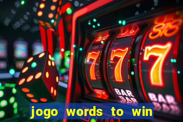 jogo words to win paga mesmo